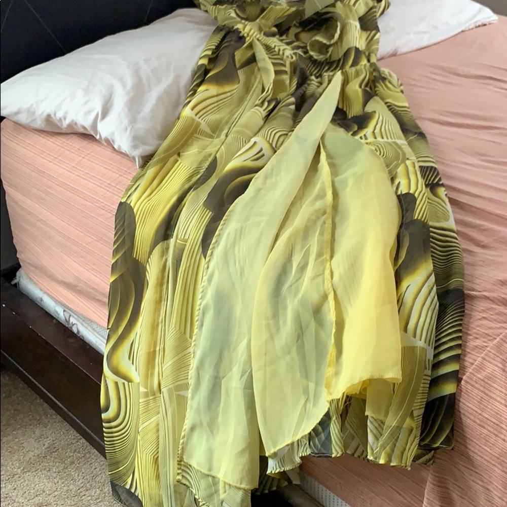 Maxi 2split dress fancy